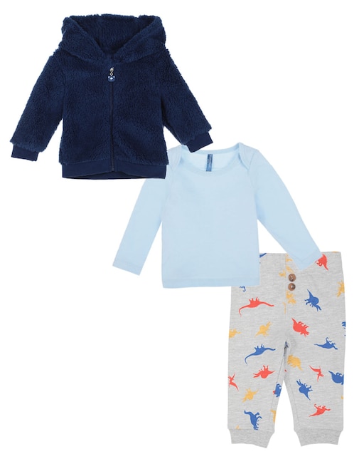 Conjunto para bebé niño 3 piezas