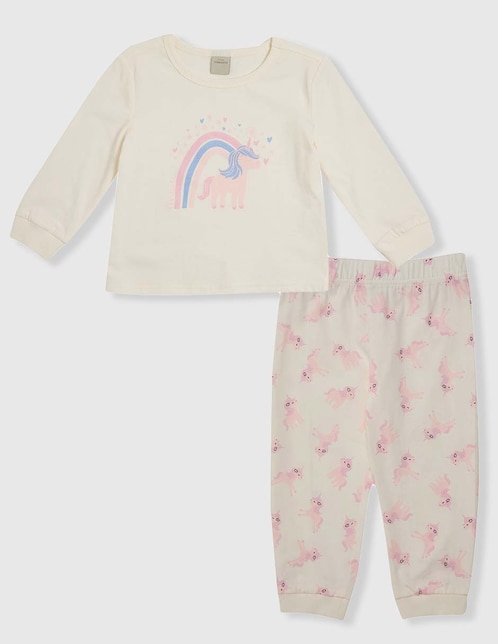 Conjunto pijama Weekend Baby para niña