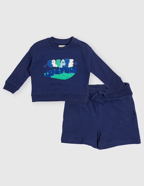 Conjunto de algodón para niño 2 piezas 1