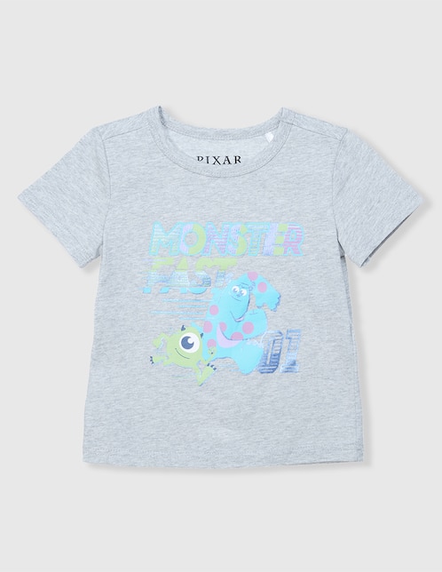 Playera Monster Inc manga corta para niño 1