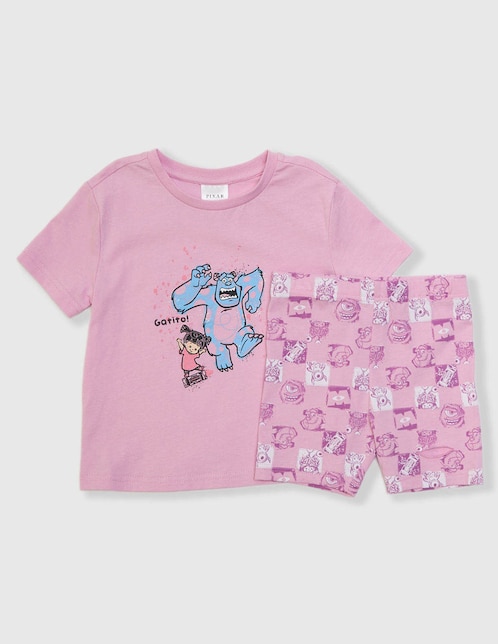 Conjunto de algodón para niña 2 piezas 1