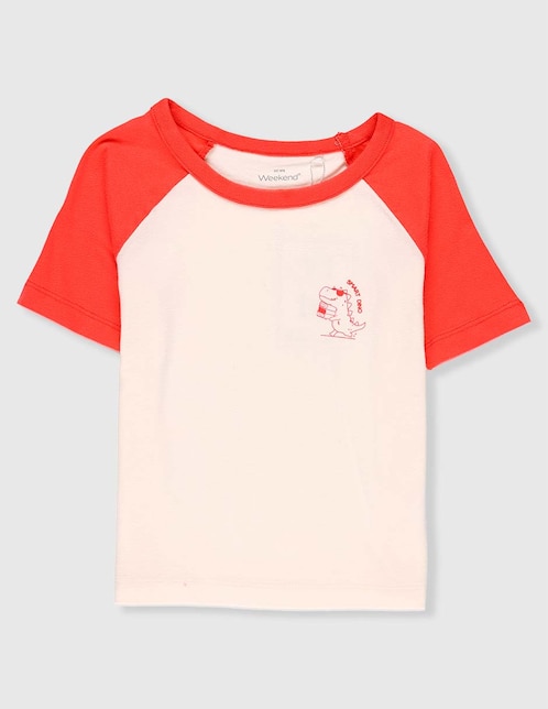 Playera manga corta para bebé niño 1