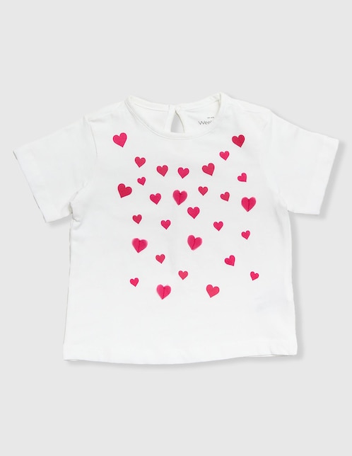 Playera manga corta para niña 1