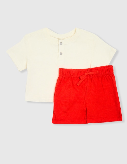 Conjunto de algodón para niña 2 piezas 1