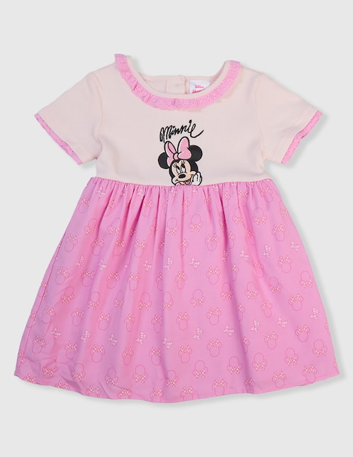 Vestido manga regular para niña 1