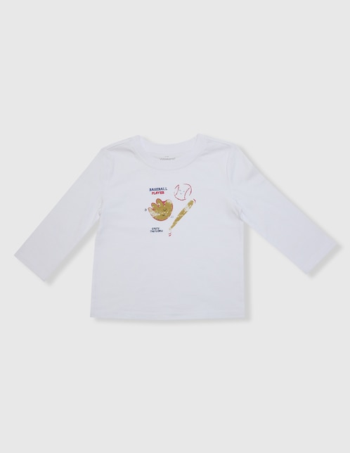 Playera manga larga para niño 1