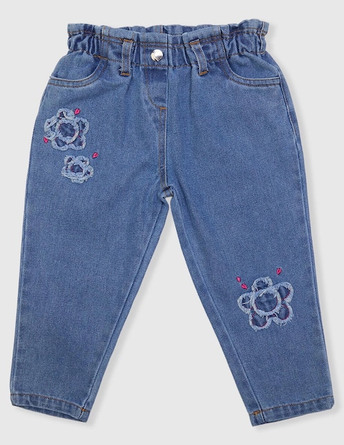 Jeans slim para niña 1