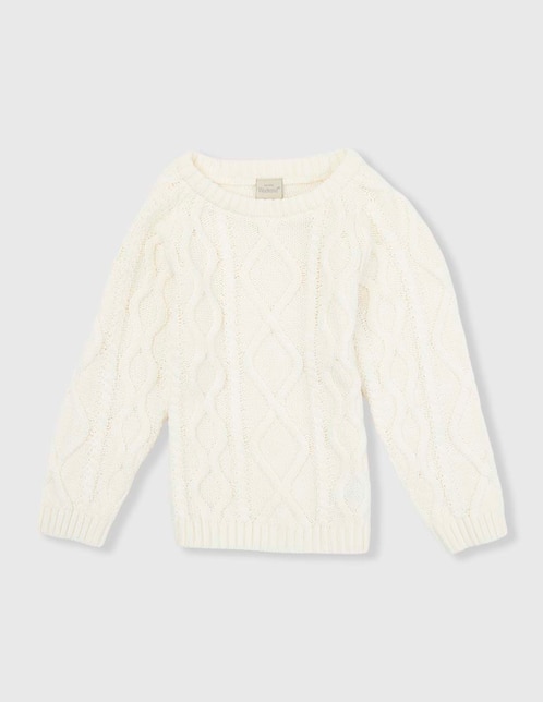 Suéter trenzado Weekend Baby para bebé unisex