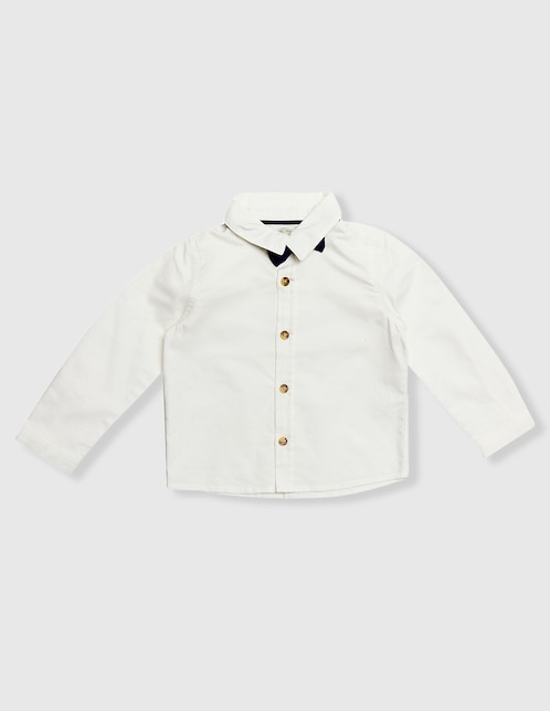 Camisa de vestir Weekend Baby manga larga para niño