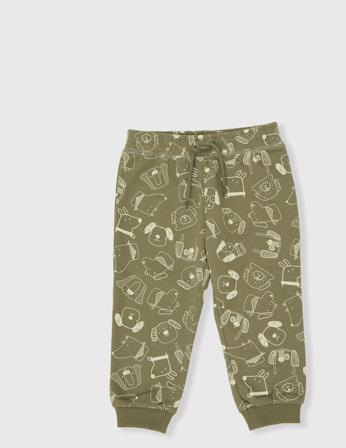 PANTS WEEKEN, 3T (3 AÑOS), VERDE OLIVO