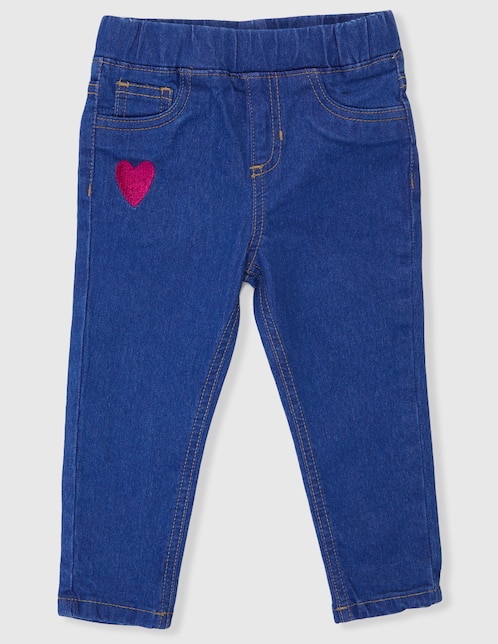 JEANS, 2T (2 AÑOS), ÍNDIGO DENIM MEDIO