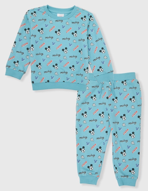Conjunto pants Disney Dtr Disney de algodón para bebé niño 2 piezas