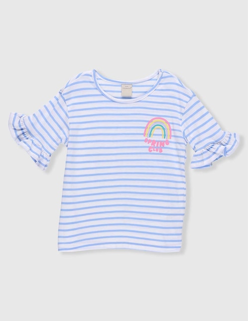 Playera Weekend Baby manga corta para niña