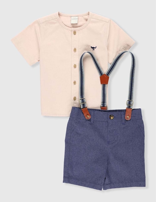 Conjunto Weekend Baby de algodón para niño