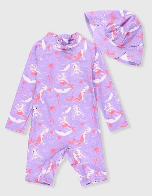 Wetsuit para bebé niña 1