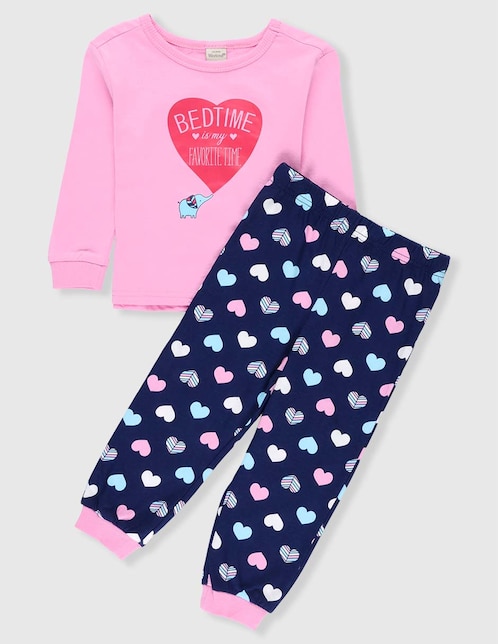 Conjunto pijama Weekend Baby para niña