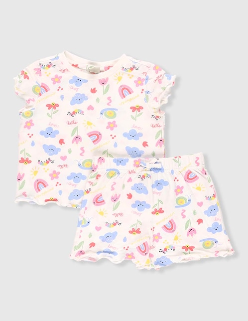 Conjunto pijama para niña 1