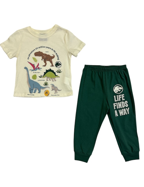 Conjunto pijama Universal Jurassic World para bebé niño