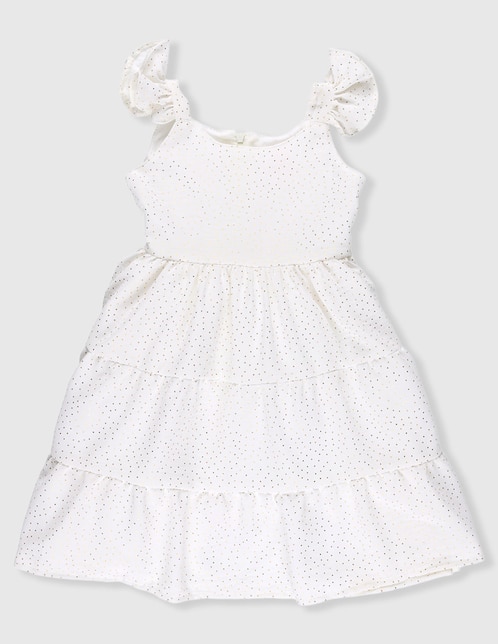 Vestido manga cap para niña 1