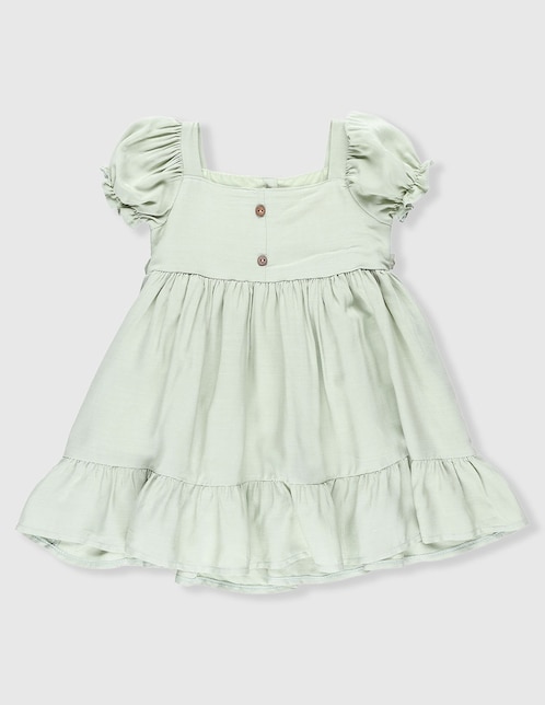Vestido manga globo para niña 1