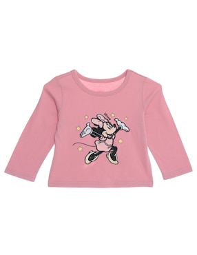 Playera Disney DTR Manga Larga Para Niña