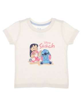 Playera Disney DTR Manga Corta Para Bebé Niña