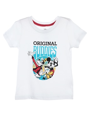 Playera Disney DTR Manga Corta Para Niño