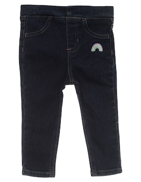 Jeans Slim Weekend Baby Lavado Oscuro Para Niña