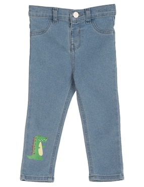 Jeans Slim Weekend Baby Lavado Claro Para Niña