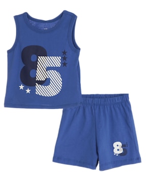 Conjunto Weekend Baby De Algodón Para Niño 2 Piezas