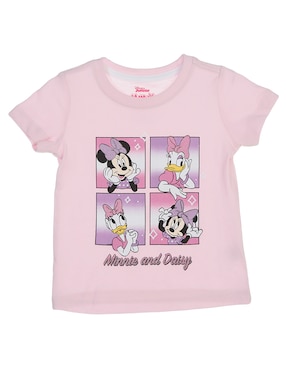 Playera Disney DTR Manga Corta Para Bebé Niña