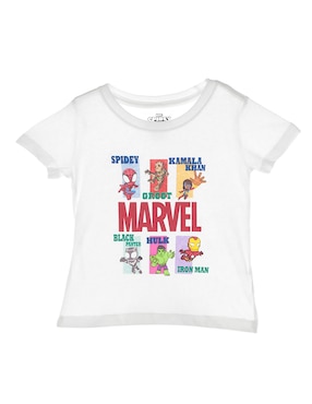 Playera Disney DTR The Avengers Manga Corta Para Niño