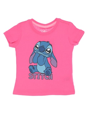 Playera Disney DTR Manga Corta Para Niña