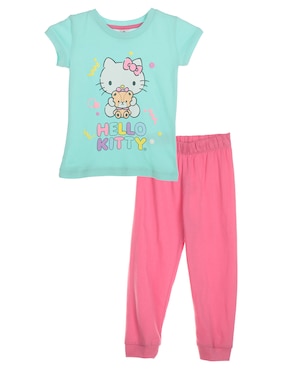 Conjunto Pijama Hello Kitty Para Niña