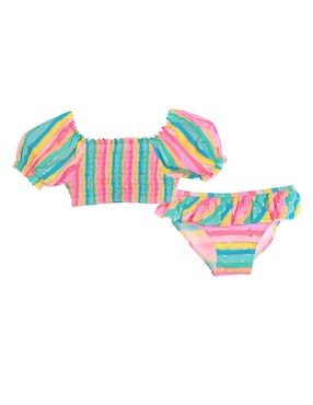 Traje De Baño Conjunto Bikini Best Beginnings Para Niña