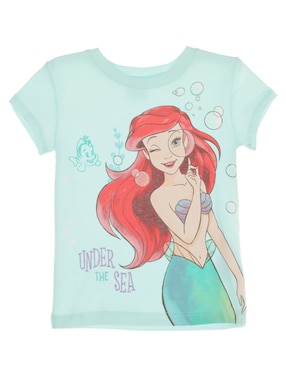 Playera Disney Manga Corta Para Bebé Niña