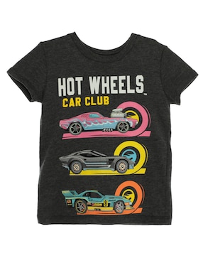 Playera Mattel Car Club Manga Corta Para Niño