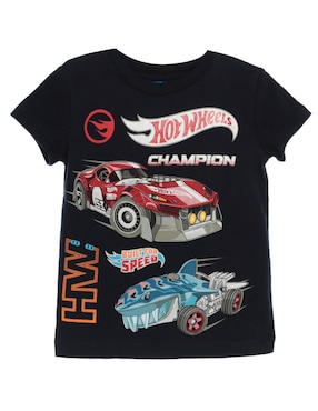 Playera Mattel Champion HW Manga Corta Para Niño