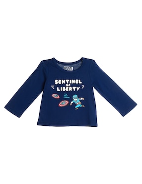 Playera Disney DTR Manga Larga Para Niño