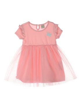 Vestido Weekend Baby manga regular para niña