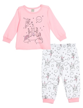 Conjunto Pijama Weekend Baby Para Bebé Niña