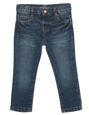 Jeans Slim Weekend Baby Deslavado Para Niño