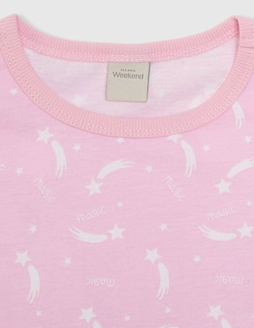 Conjunto pijama Weekend Baby para bebé niña