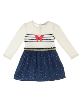 Vestido Weekend Baby manga farol para niña