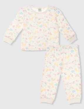 Conjunto pijama Weekend Baby para niña Conjunto pijama Weekend Baby para niña