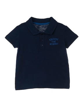 Playera Tipo Polo Weekend Baby De Algodón Para Niño