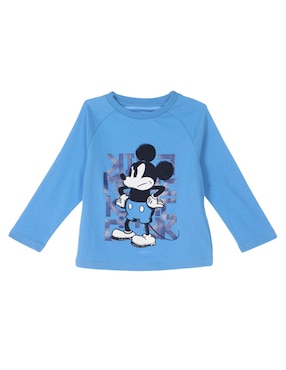 Playera Disney DTR Manga Larga Para Bebé Niño