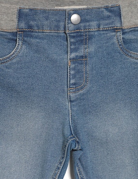 Jeans skinny Weekend Baby deslavado para niña