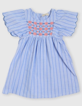 Vestido Weekend Baby manga mariposa para niña