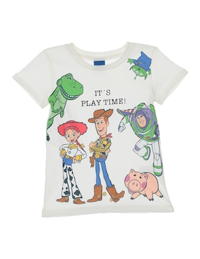 Playera Disney Manga Corta Para Niño